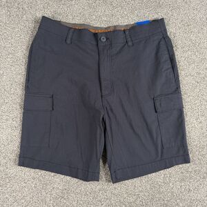 Wearfirst Men's Cargo Utility Shorts Stretch Blue Size 36 NEW